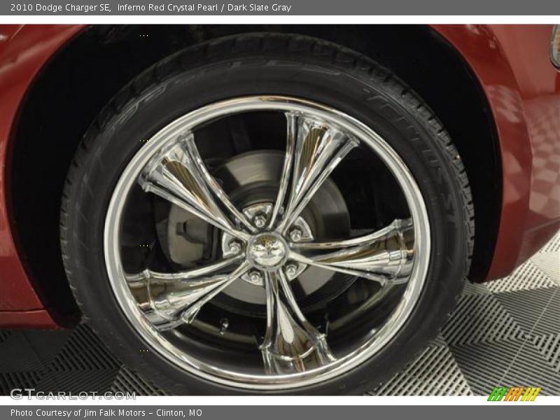 Custom Wheels of 2010 Charger SE