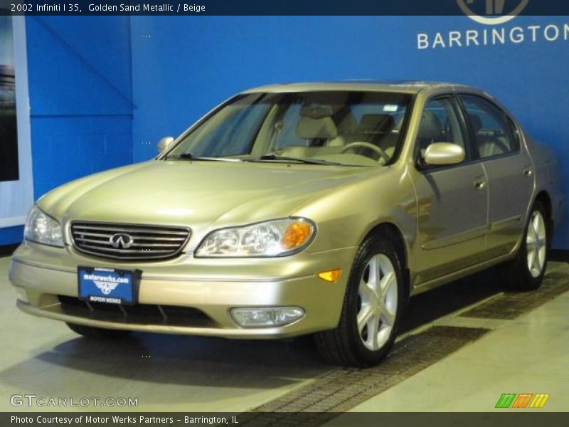 Golden Sand Metallic / Beige 2002 Infiniti I 35