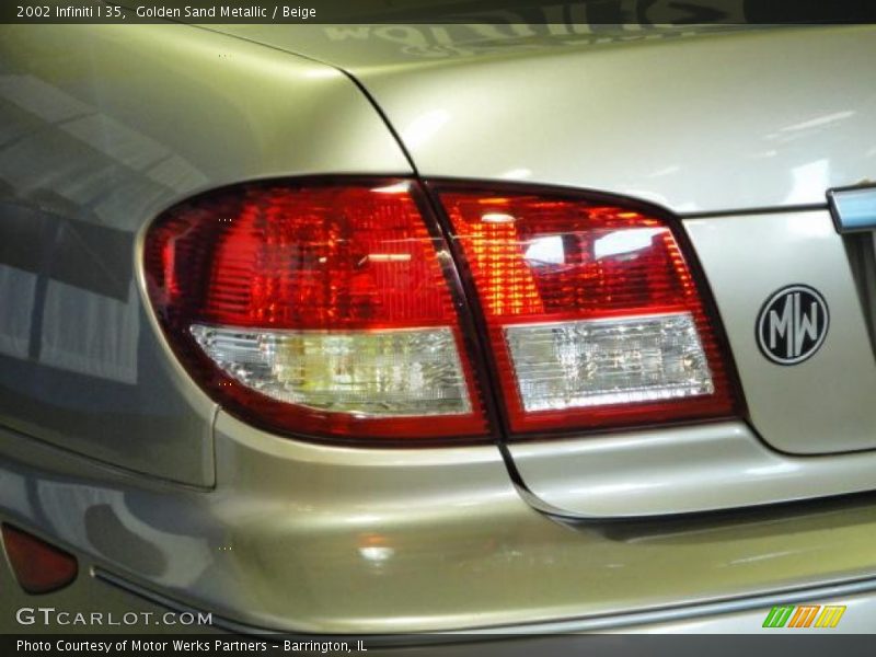 Golden Sand Metallic / Beige 2002 Infiniti I 35