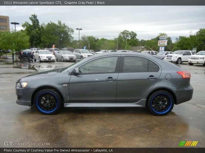  2011 Lancer Sportback GTS Graphite Gray Pearl