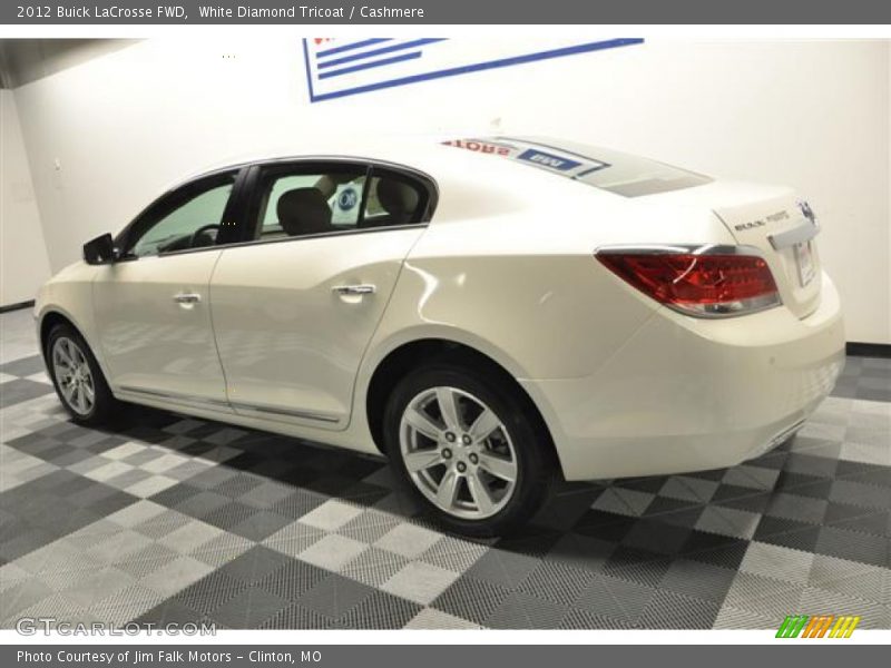 White Diamond Tricoat / Cashmere 2012 Buick LaCrosse FWD