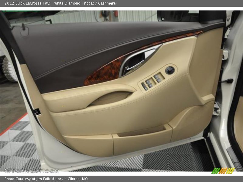 White Diamond Tricoat / Cashmere 2012 Buick LaCrosse FWD