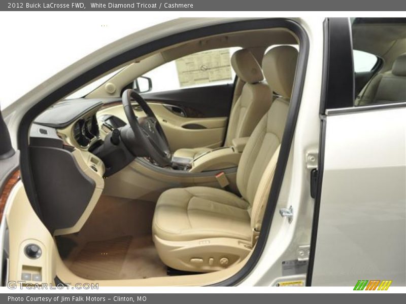 White Diamond Tricoat / Cashmere 2012 Buick LaCrosse FWD