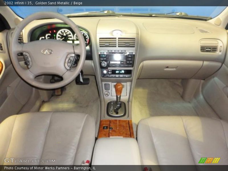 Golden Sand Metallic / Beige 2002 Infiniti I 35