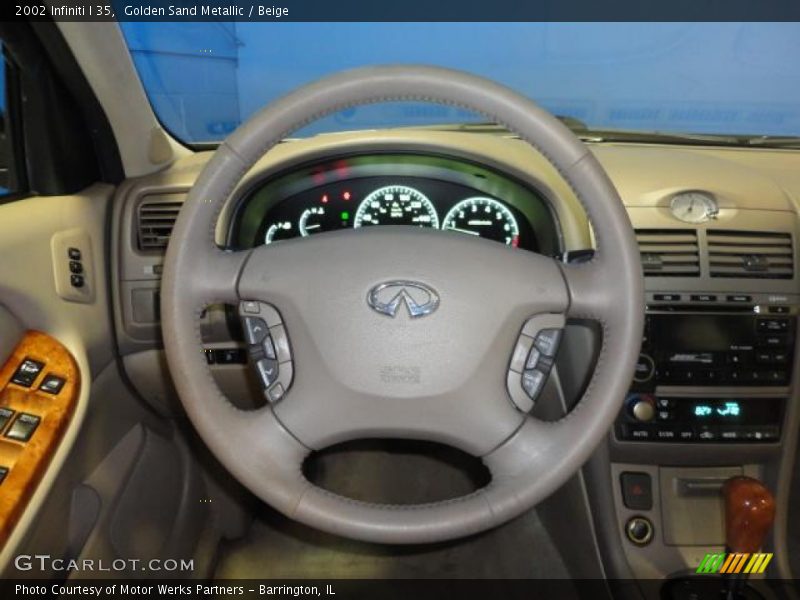 Golden Sand Metallic / Beige 2002 Infiniti I 35