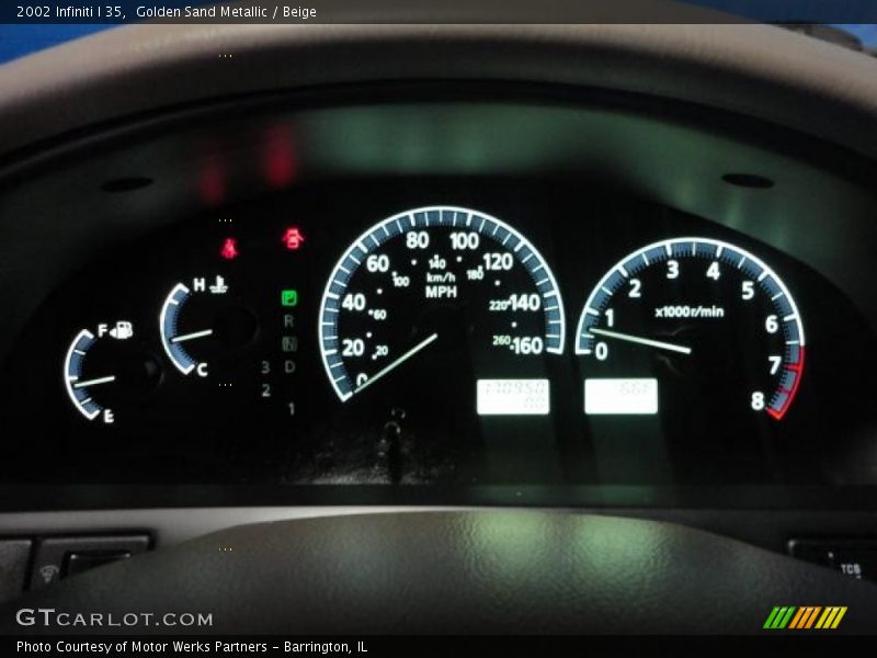 Golden Sand Metallic / Beige 2002 Infiniti I 35