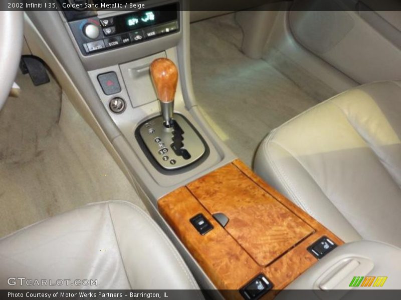 Golden Sand Metallic / Beige 2002 Infiniti I 35