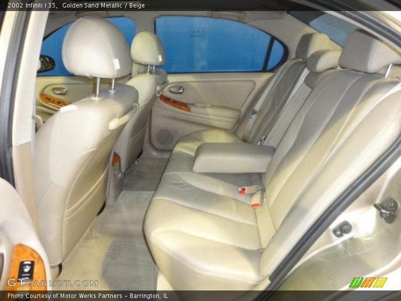 Golden Sand Metallic / Beige 2002 Infiniti I 35