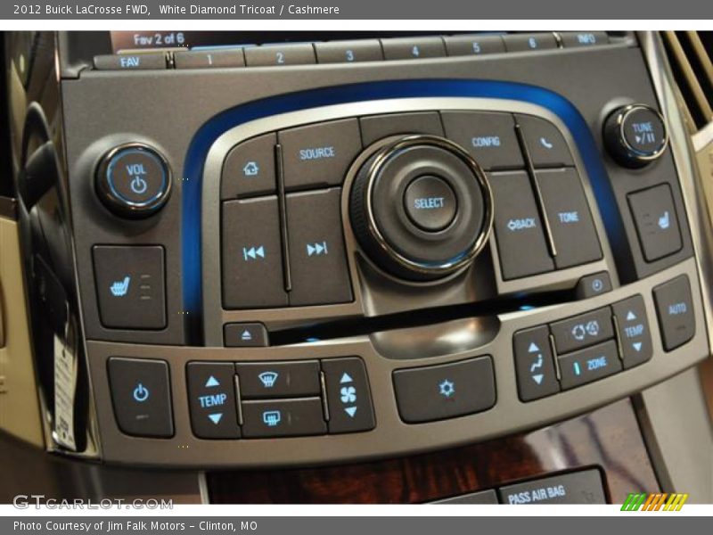 White Diamond Tricoat / Cashmere 2012 Buick LaCrosse FWD