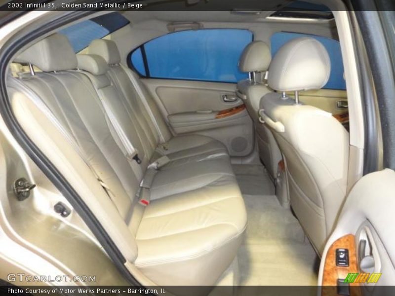 Golden Sand Metallic / Beige 2002 Infiniti I 35