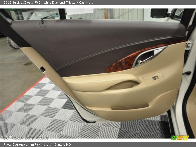 White Diamond Tricoat / Cashmere 2012 Buick LaCrosse FWD
