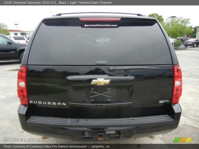 Black / Light Titanium/Dark Titanium 2008 Chevrolet Suburban 1500 LTZ