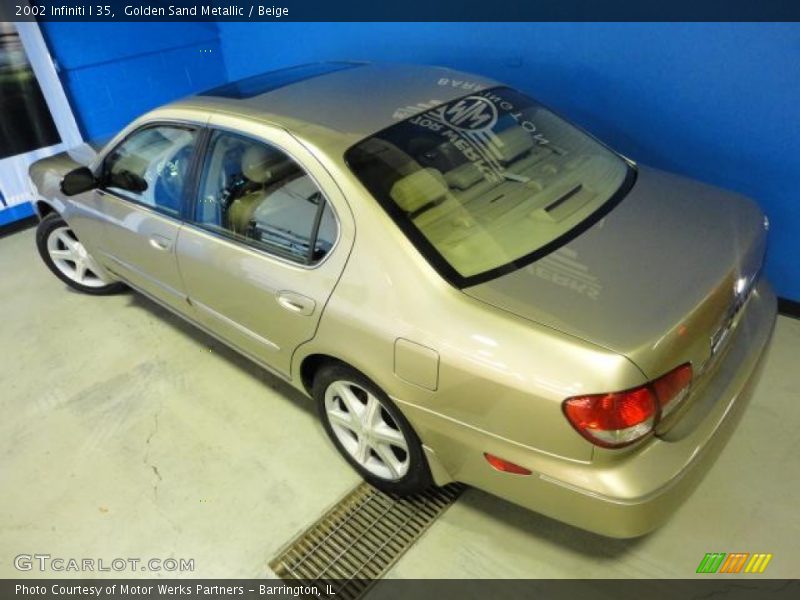 Golden Sand Metallic / Beige 2002 Infiniti I 35