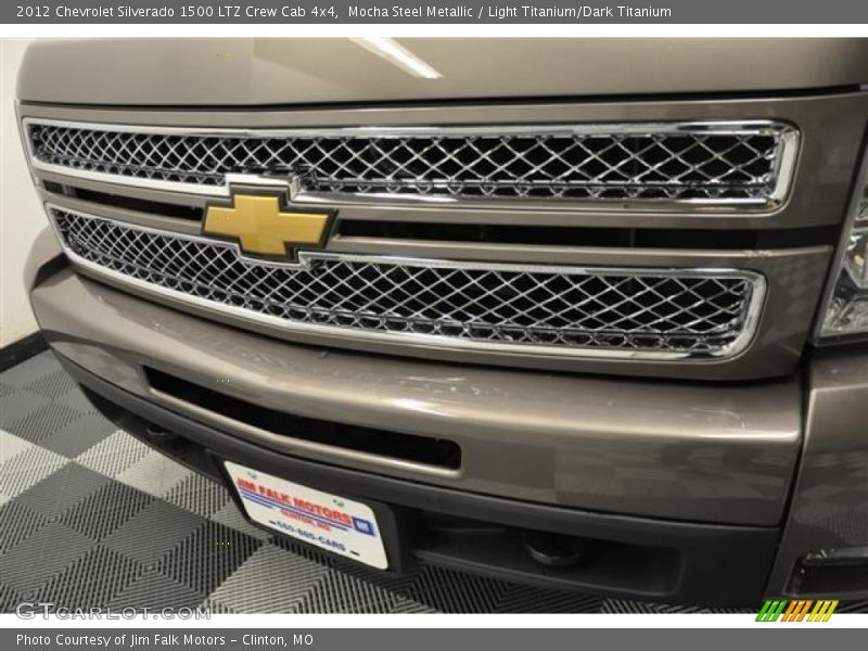 Mocha Steel Metallic / Light Titanium/Dark Titanium 2012 Chevrolet Silverado 1500 LTZ Crew Cab 4x4