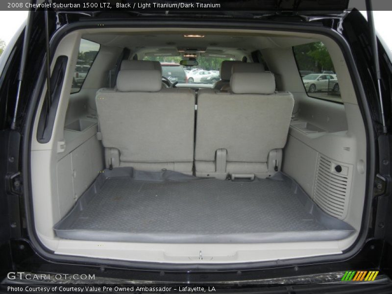 Black / Light Titanium/Dark Titanium 2008 Chevrolet Suburban 1500 LTZ