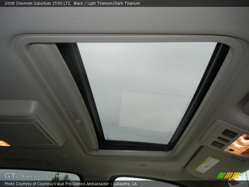 Black / Light Titanium/Dark Titanium 2008 Chevrolet Suburban 1500 LTZ
