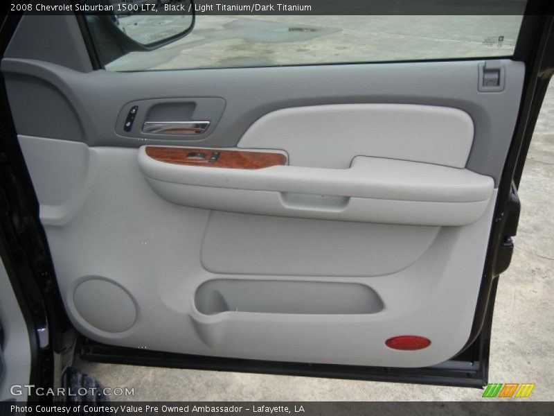 Black / Light Titanium/Dark Titanium 2008 Chevrolet Suburban 1500 LTZ