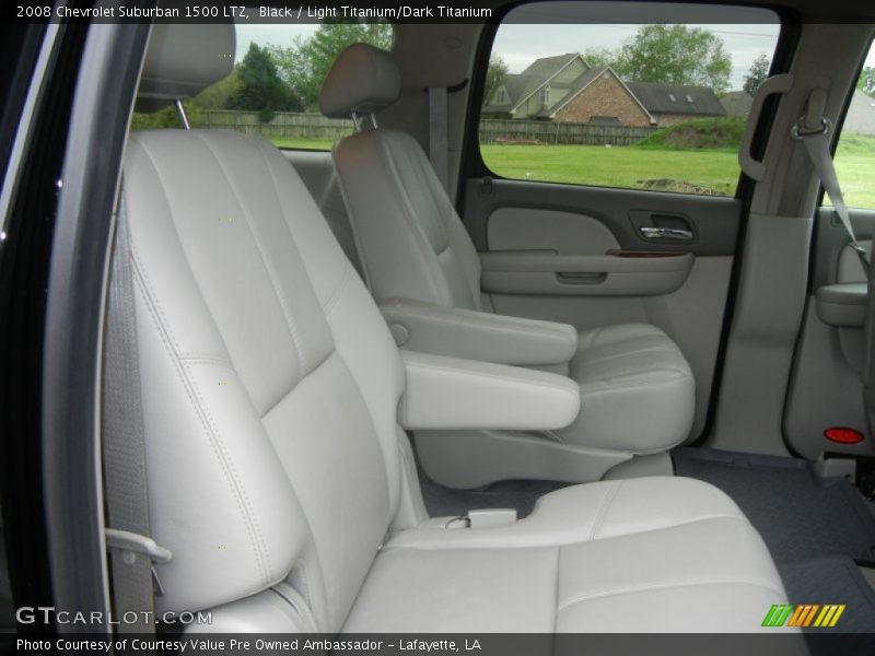 Black / Light Titanium/Dark Titanium 2008 Chevrolet Suburban 1500 LTZ