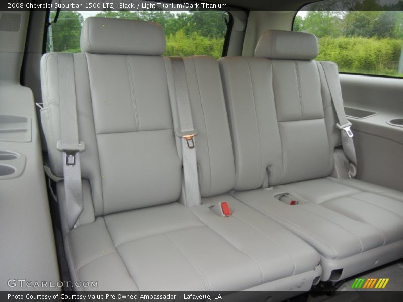 Black / Light Titanium/Dark Titanium 2008 Chevrolet Suburban 1500 LTZ