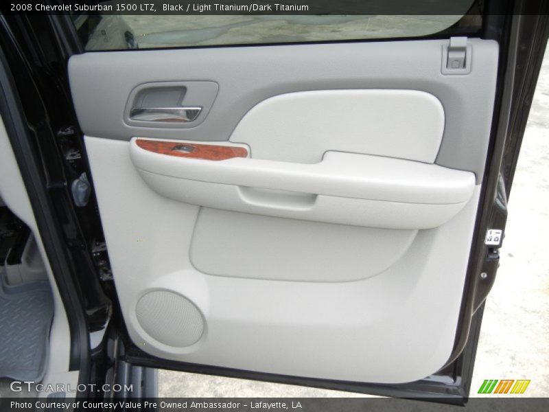 Black / Light Titanium/Dark Titanium 2008 Chevrolet Suburban 1500 LTZ