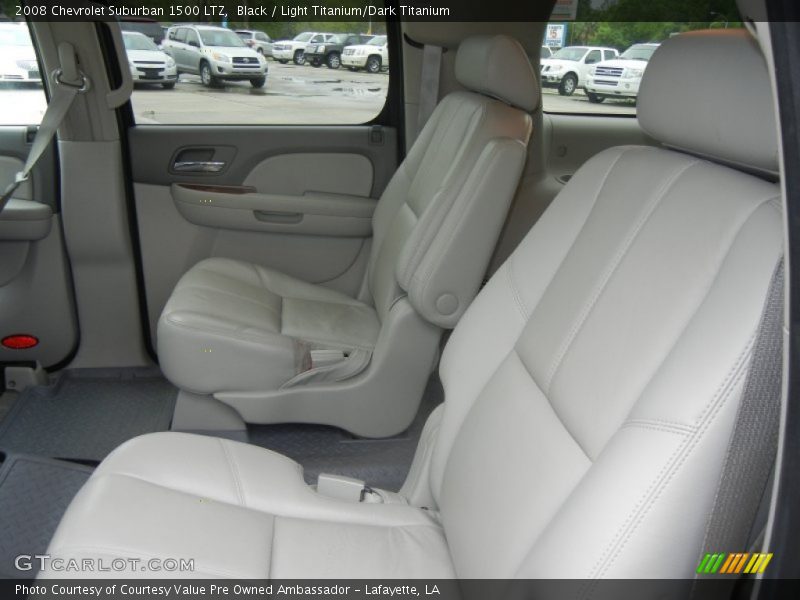 Black / Light Titanium/Dark Titanium 2008 Chevrolet Suburban 1500 LTZ