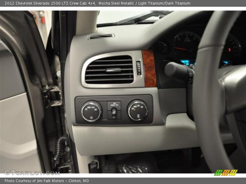 Mocha Steel Metallic / Light Titanium/Dark Titanium 2012 Chevrolet Silverado 1500 LTZ Crew Cab 4x4