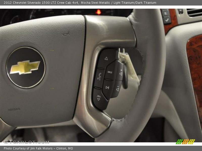Mocha Steel Metallic / Light Titanium/Dark Titanium 2012 Chevrolet Silverado 1500 LTZ Crew Cab 4x4