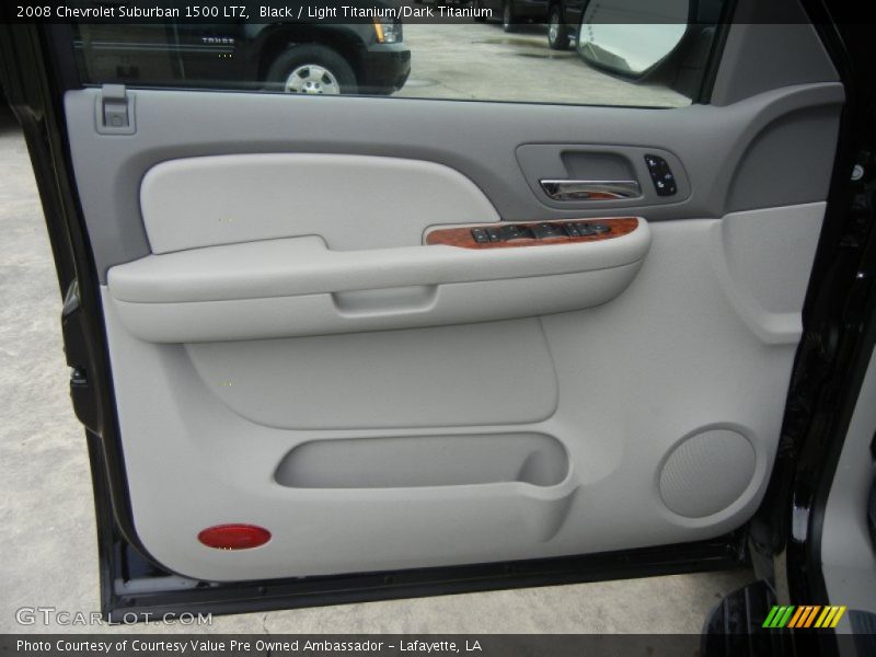 Black / Light Titanium/Dark Titanium 2008 Chevrolet Suburban 1500 LTZ