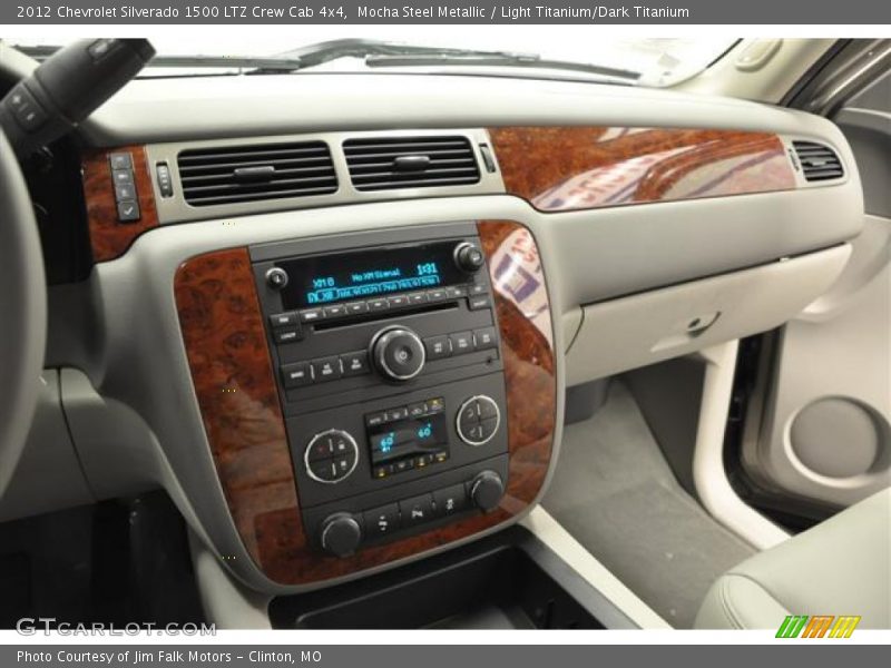 Mocha Steel Metallic / Light Titanium/Dark Titanium 2012 Chevrolet Silverado 1500 LTZ Crew Cab 4x4