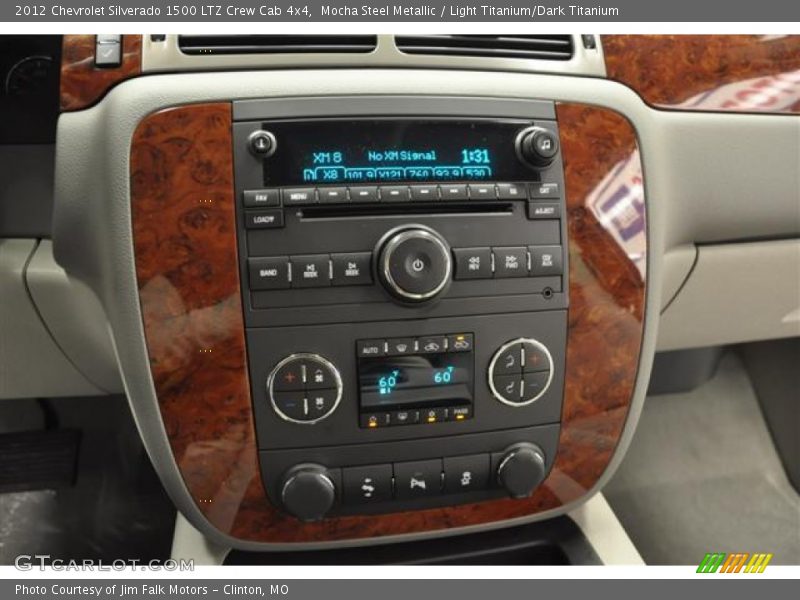 Mocha Steel Metallic / Light Titanium/Dark Titanium 2012 Chevrolet Silverado 1500 LTZ Crew Cab 4x4