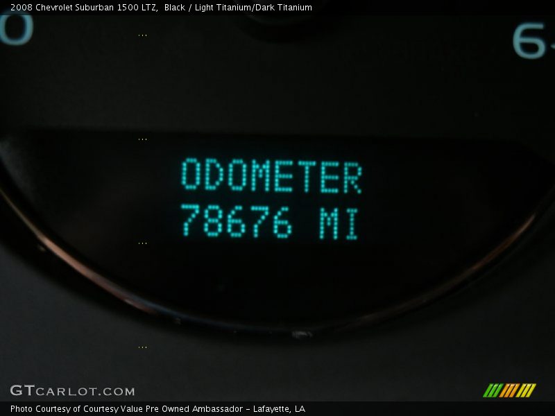 Black / Light Titanium/Dark Titanium 2008 Chevrolet Suburban 1500 LTZ