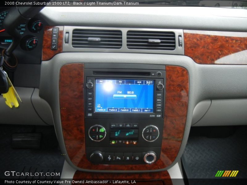 Black / Light Titanium/Dark Titanium 2008 Chevrolet Suburban 1500 LTZ