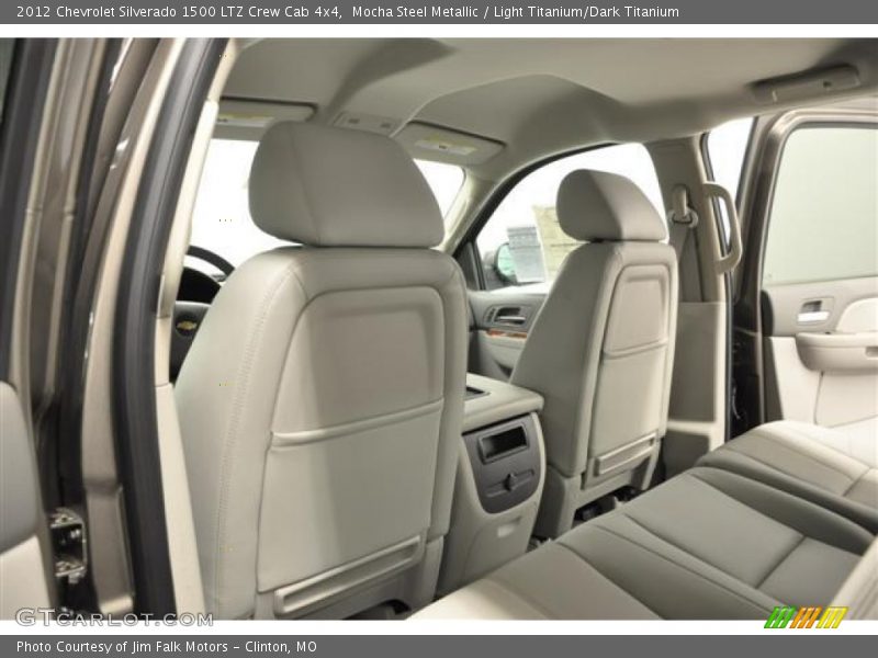 Mocha Steel Metallic / Light Titanium/Dark Titanium 2012 Chevrolet Silverado 1500 LTZ Crew Cab 4x4