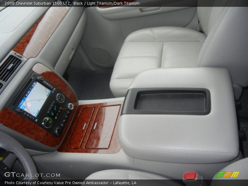 Black / Light Titanium/Dark Titanium 2008 Chevrolet Suburban 1500 LTZ