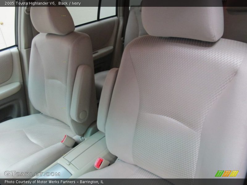 Black / Ivory 2005 Toyota Highlander V6