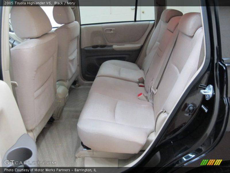 Black / Ivory 2005 Toyota Highlander V6