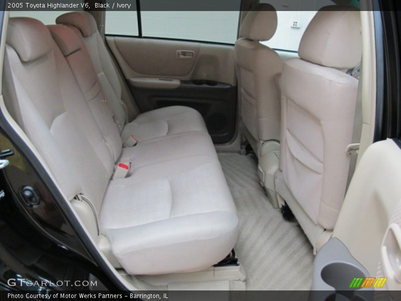 Black / Ivory 2005 Toyota Highlander V6