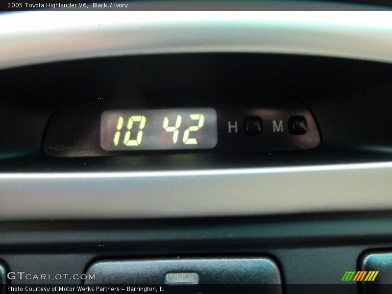 Black / Ivory 2005 Toyota Highlander V6