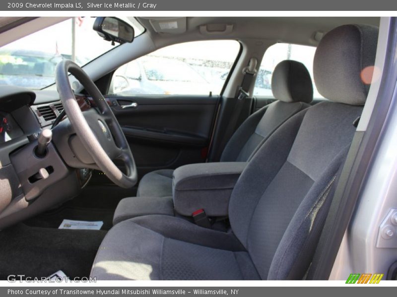 Silver Ice Metallic / Gray 2009 Chevrolet Impala LS