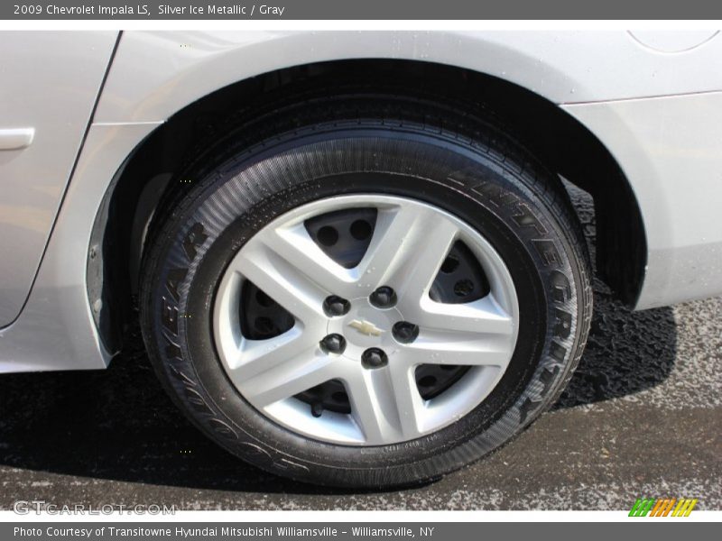 Silver Ice Metallic / Gray 2009 Chevrolet Impala LS