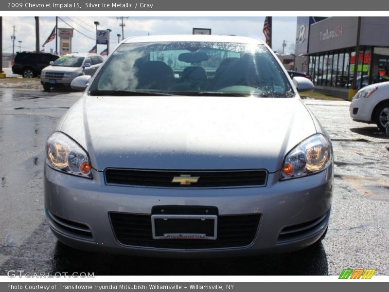 Silver Ice Metallic / Gray 2009 Chevrolet Impala LS