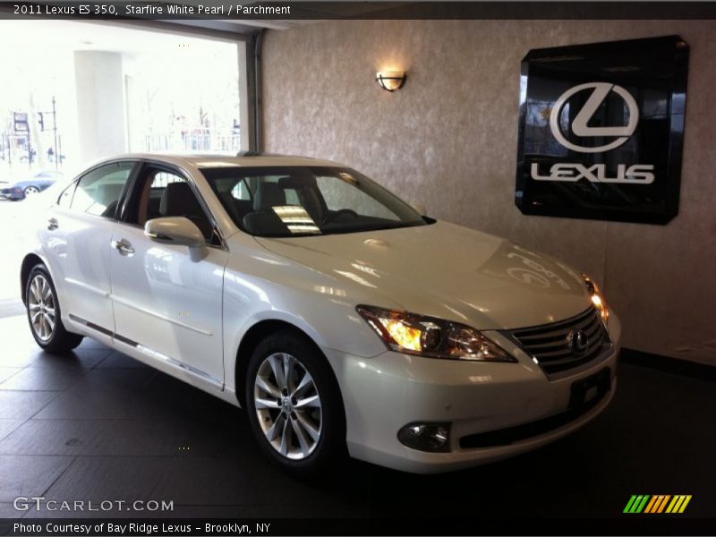 Starfire White Pearl / Parchment 2011 Lexus ES 350