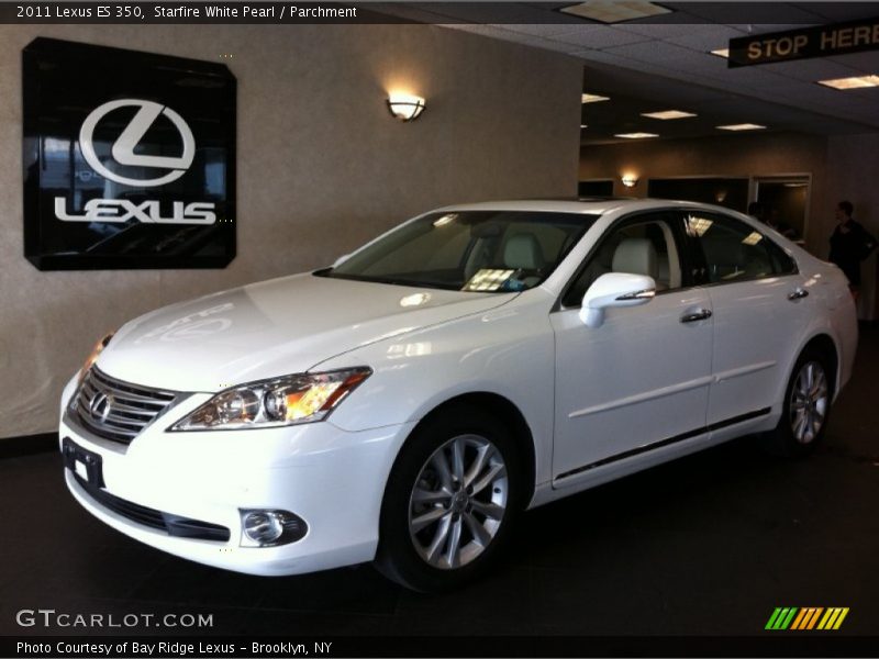 Starfire White Pearl / Parchment 2011 Lexus ES 350