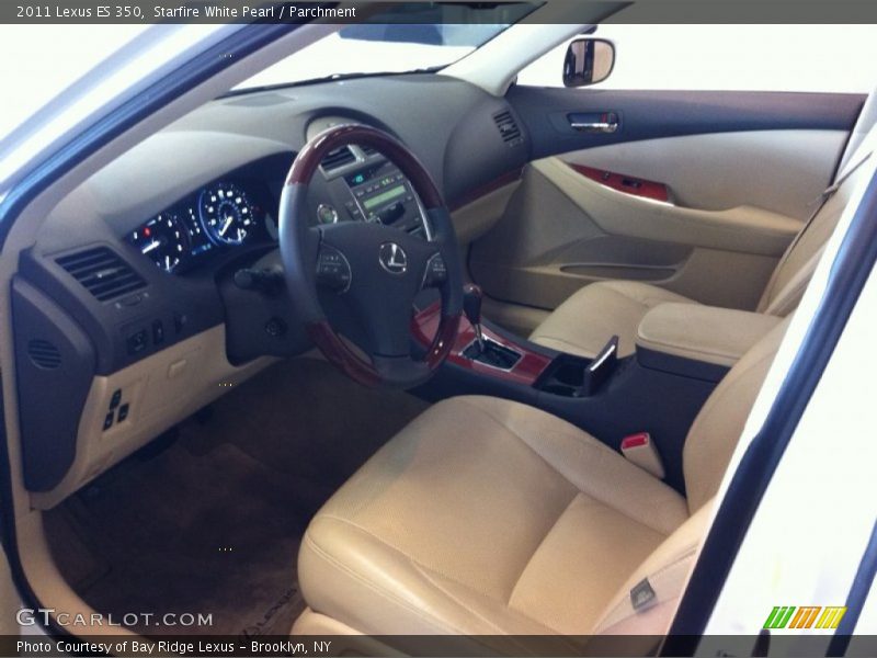 Starfire White Pearl / Parchment 2011 Lexus ES 350