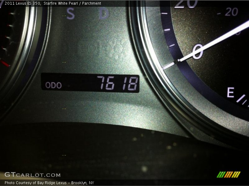 Starfire White Pearl / Parchment 2011 Lexus ES 350