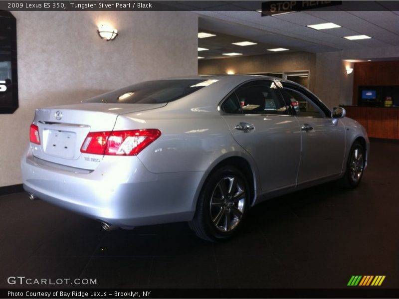 Tungsten Silver Pearl / Black 2009 Lexus ES 350