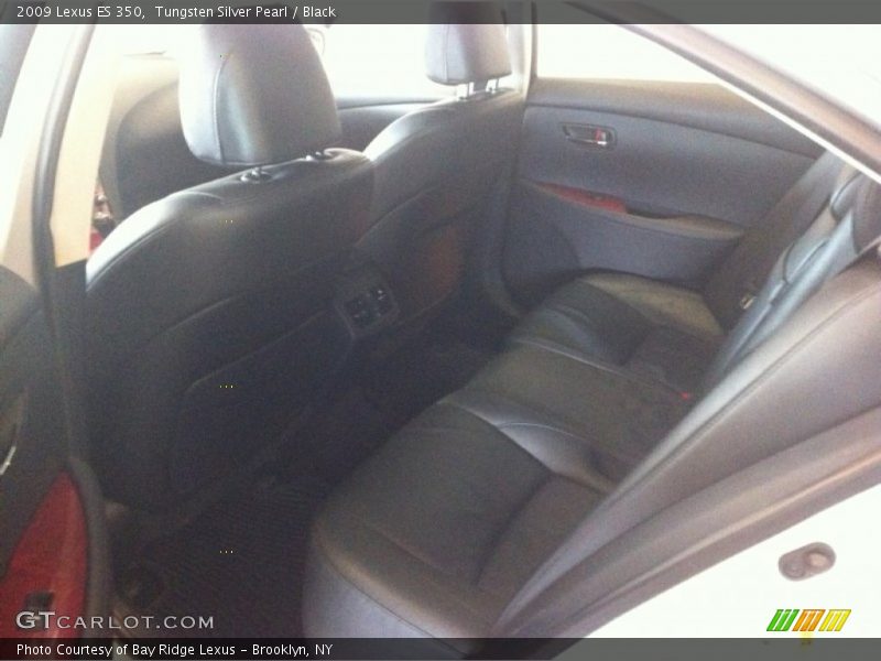 Tungsten Silver Pearl / Black 2009 Lexus ES 350