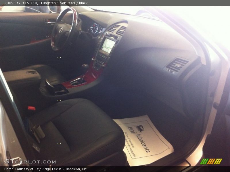 Tungsten Silver Pearl / Black 2009 Lexus ES 350