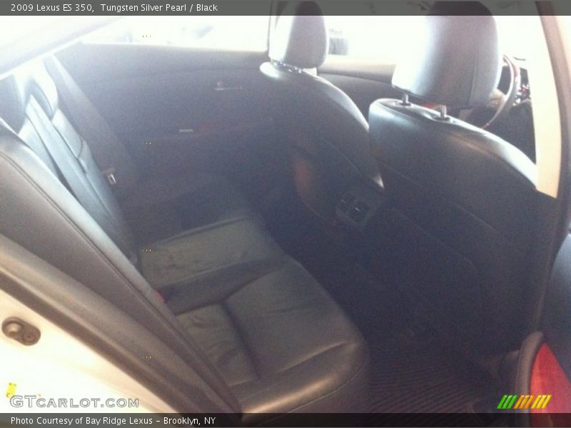 Tungsten Silver Pearl / Black 2009 Lexus ES 350