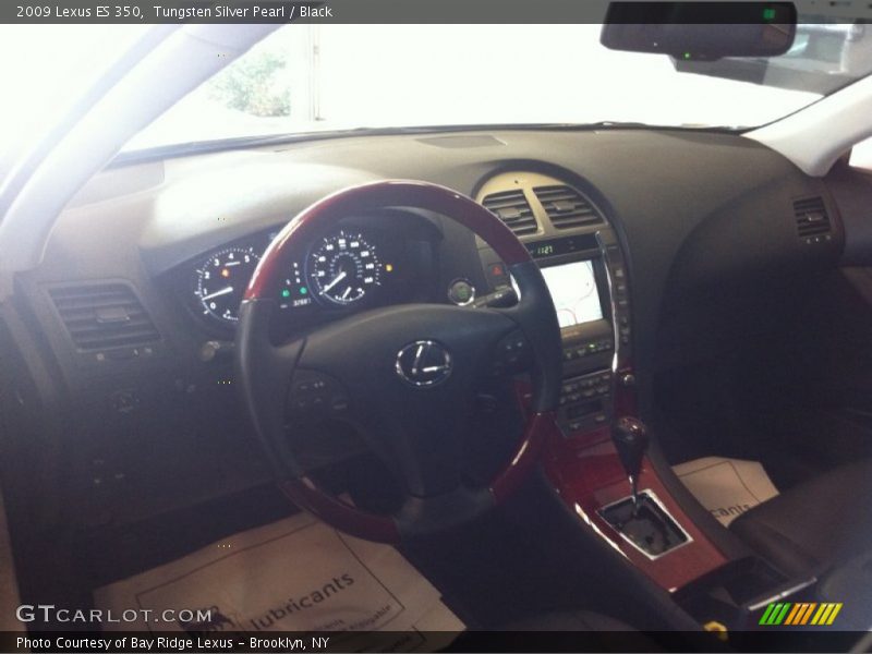 Tungsten Silver Pearl / Black 2009 Lexus ES 350